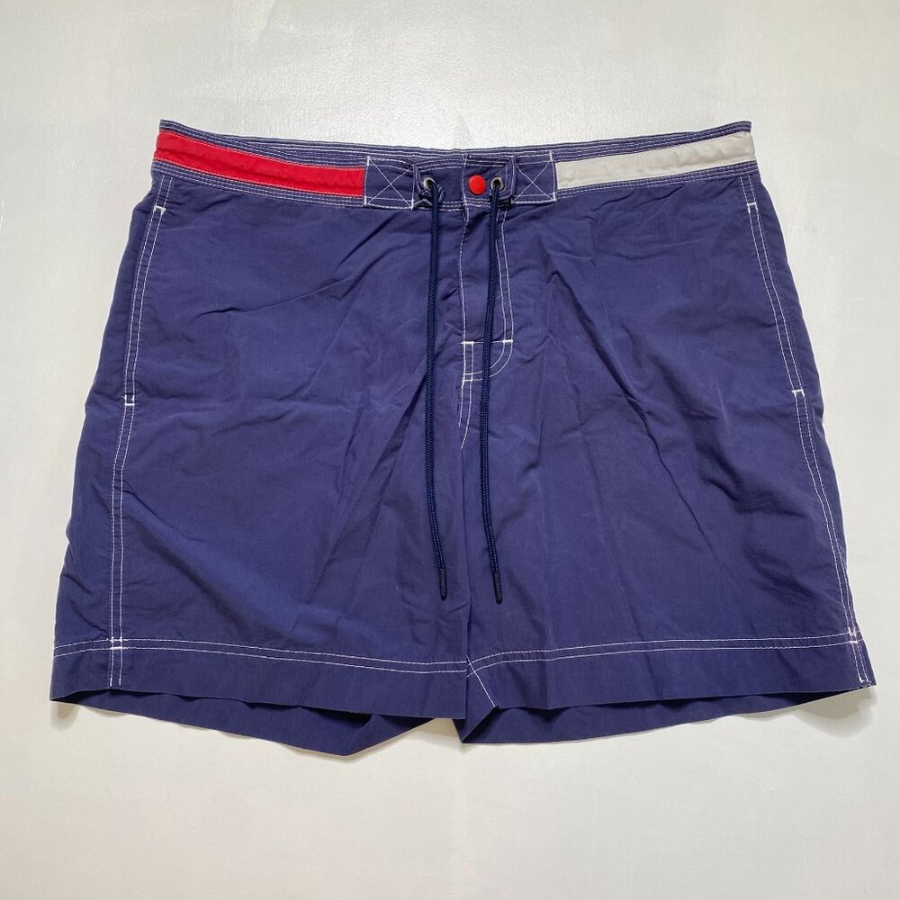 Vintage Tommy Hilfiger Swim Trunks Mens XL Logo 80s 90s Sport